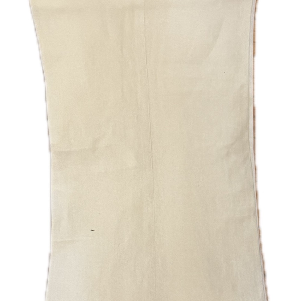 Ralph Lauren White Wide-Leg  100% Linen Trousers - Picture 5 of 8
